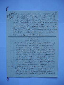 cahier de comptes et quittance pour les travaux du 11 juillet au 30 septembre 1845, de Paolo et M...