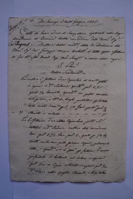 cahier des comptes et quittance pour les travaux de janvier à juin 1835, des tailleurs de pierre ...