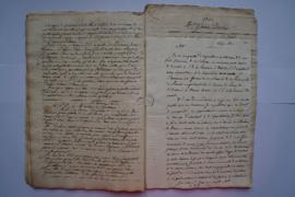 « Copie de lettres. Depuis le 10. mai 1821. jusqu'au 17 juin 1829 », fol. 159-204 [cahier de soix...