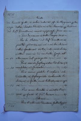 cahier de comptes et quittance pour les travaux de janvier à juin 1831, de l’étameur et vitrier G...