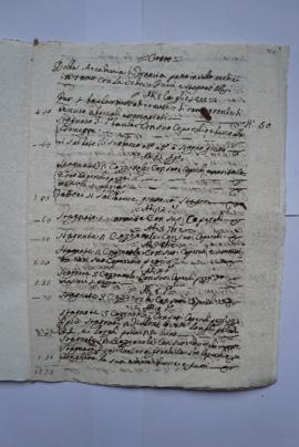 cahier de comptes et quittance pour les travaux du 5 juillet au 27 août 1822, des chaudronniers P...