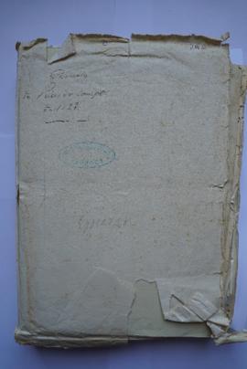 « Doubles des Pièces du compte de 1828. », pochette contenant les folios 265 à 492, fol. 264bis, 493