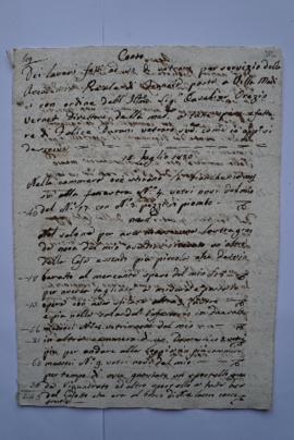 cahier de comptes et quittance pour les travaux du 15 juillet au 17 décembre 1830, du vitrier Fel...
