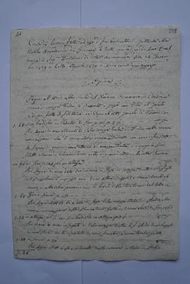cahier de comptes et quittance pour les travaux du 24 décembre à avril 1830, du badigeonneur Anto...