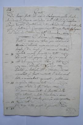 cahier de comptes et quittance pour les travaux faits du mois d’octobre jusqu’en décembre 1829, d...